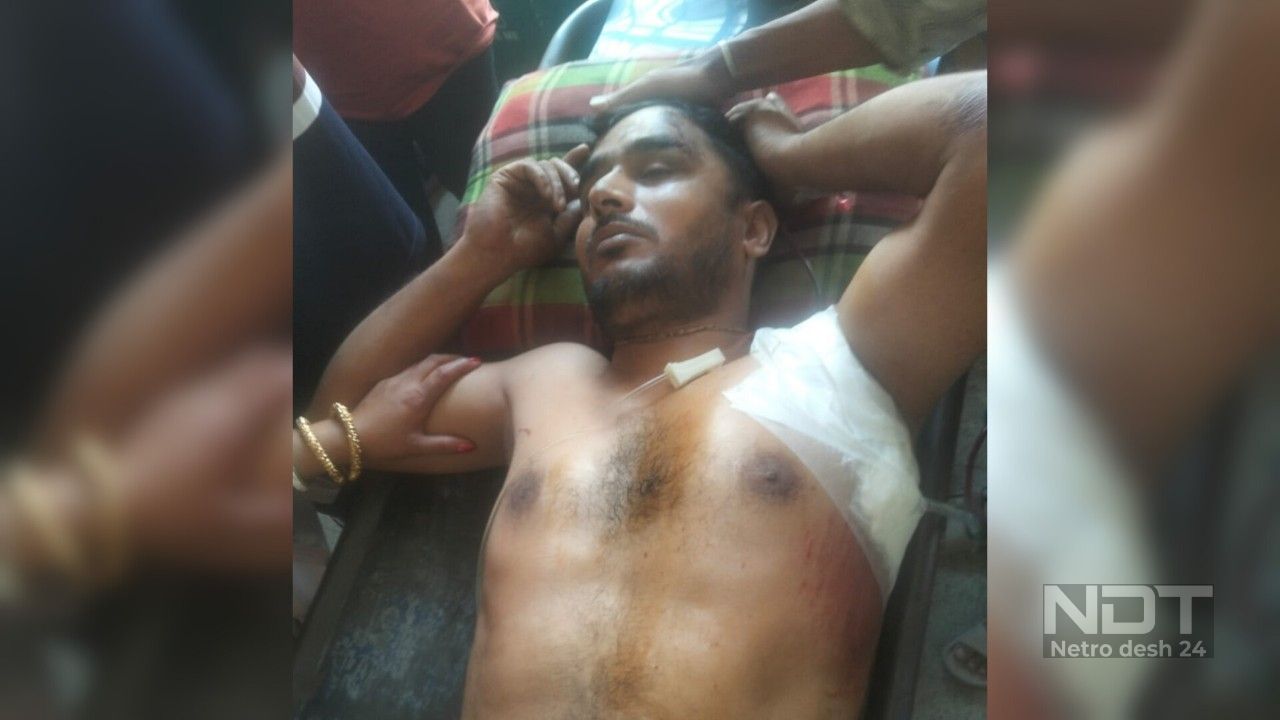 মোহনগঞ্জে প্রবাসীর খোঁজে আততায়ী  ভুল টার্গেটে যুবক গুলিবিদ্ধ