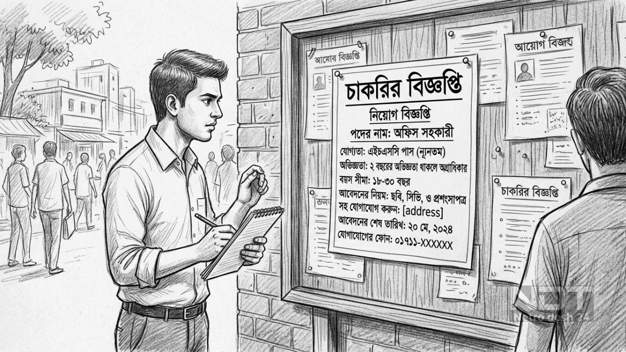 নেত্রকোনায় ৮৬ জন নিয়োগ দেবে জেলা প্রশাসন, আবেদন শেষ ১২ নভেম্বর